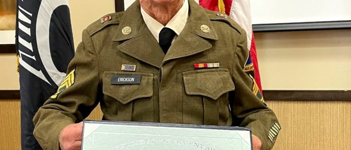 Dale with cert